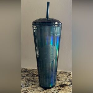 Starbucks Teal Iridescent Tumbler